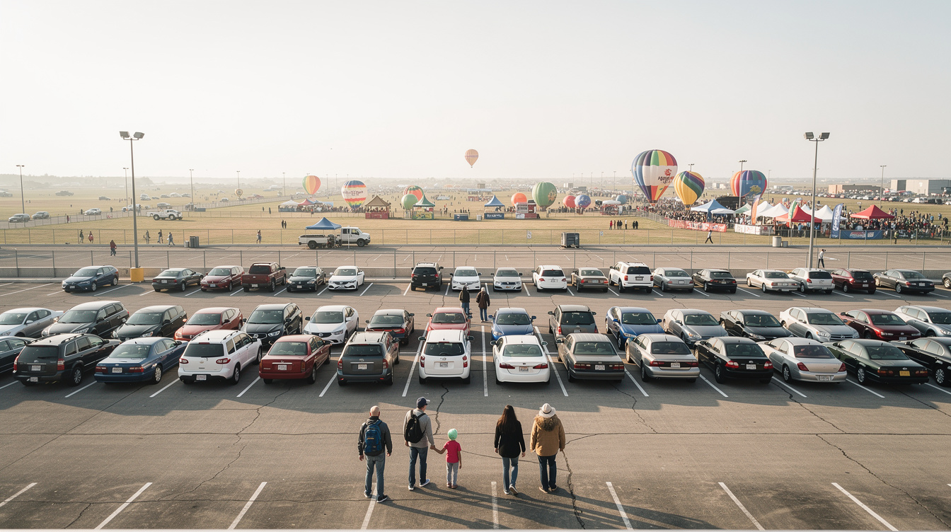 Parking Strategies for Balloon Fiesta Attendees