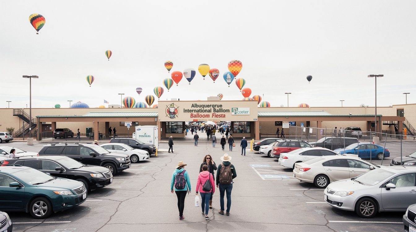 Balloon Fiesta Access Guide for North Albuquerque